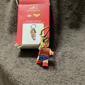Hallmark Wonder Woman LEGO Minifigure Keepsake Ornament